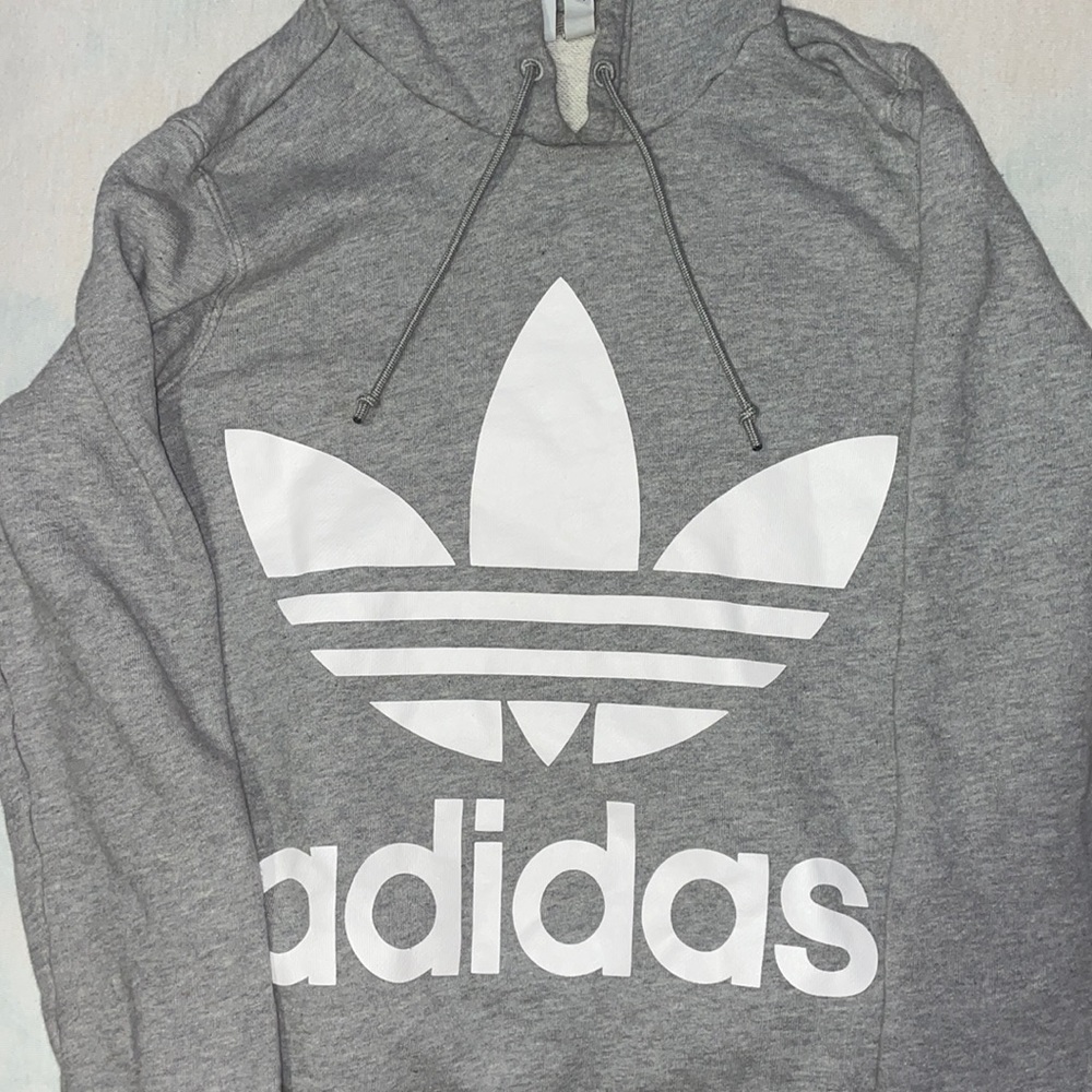 Grey Adidas Hoodie